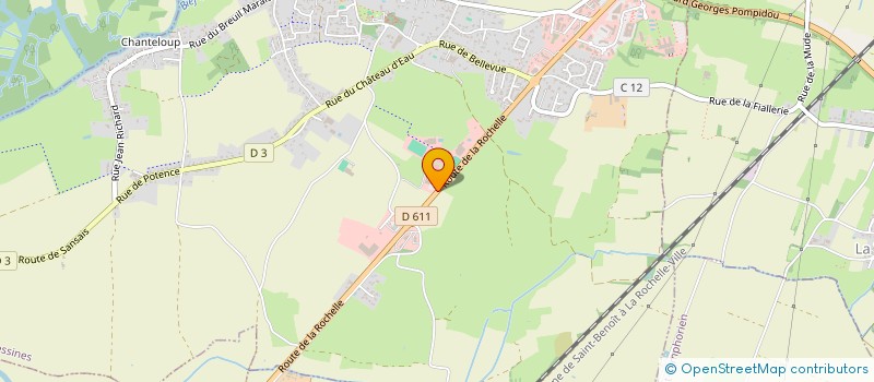 localisation de l'entreprise PRO-INVEST  BESSINES