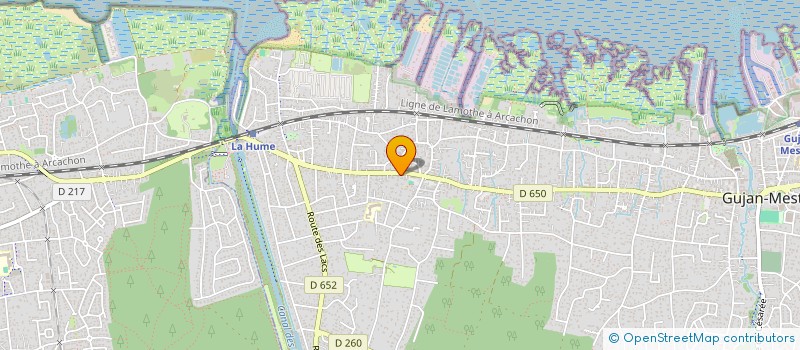 localisation de l'entreprise PRO-INVEST  GUJAN-MESTRAS