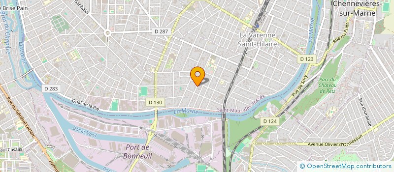 localisation de l'entreprise PRO ISO à SAINT-MAUR-DES-FOSSES