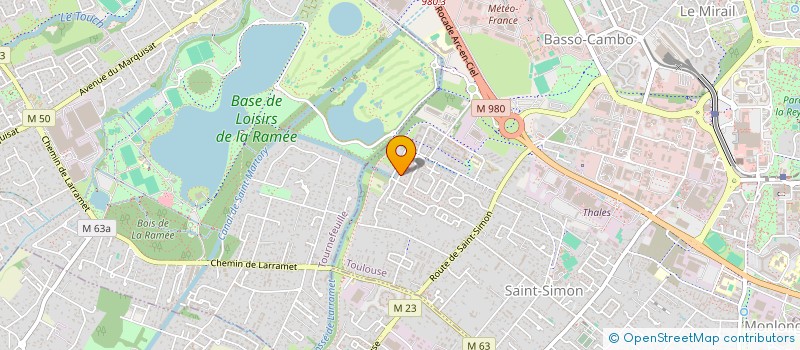localisation de l'entreprise PRO ISOLATION à TOULOUSE