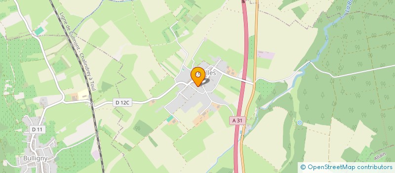 localisation de l'entreprise PRO ISOLL à CREZILLES