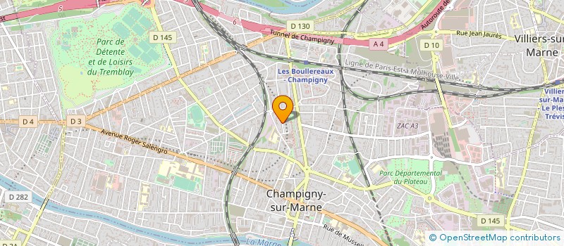 localisation de l'entreprise PRO KLEAN SERVICES à CHAMPIGNY-SUR-MARNE