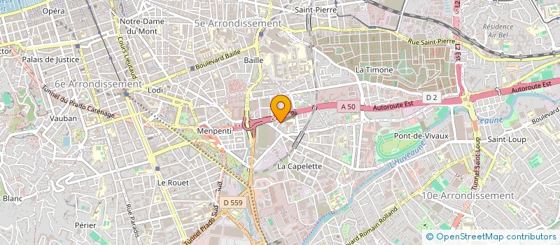 localisation de l'entreprise PRO LA GUIJAUTIERE à MARSEILLE