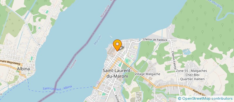 localisation de l'entreprise PRO LAVAGE SERVICES à SAINT-LAURENT-DU-MARONI