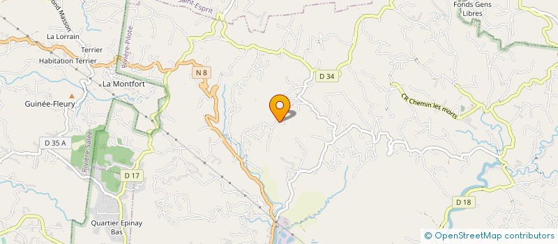 localisation de l'entreprise PRO LION'S RECORDS  RIVIERE-PILOTE