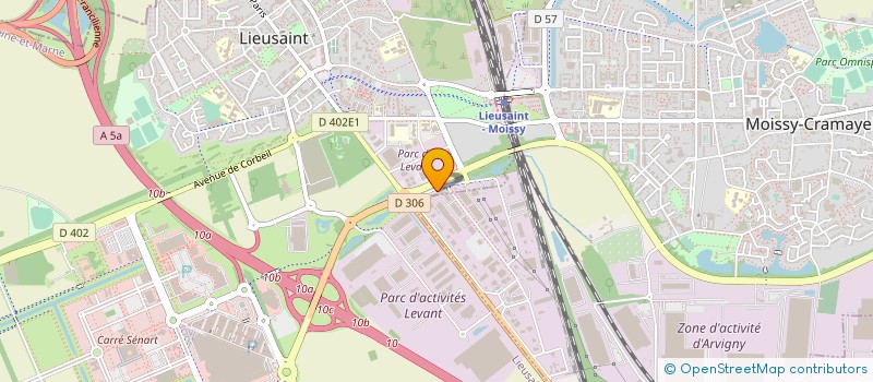 localisation de l'entreprise PRO LOC  LIEUSAINT