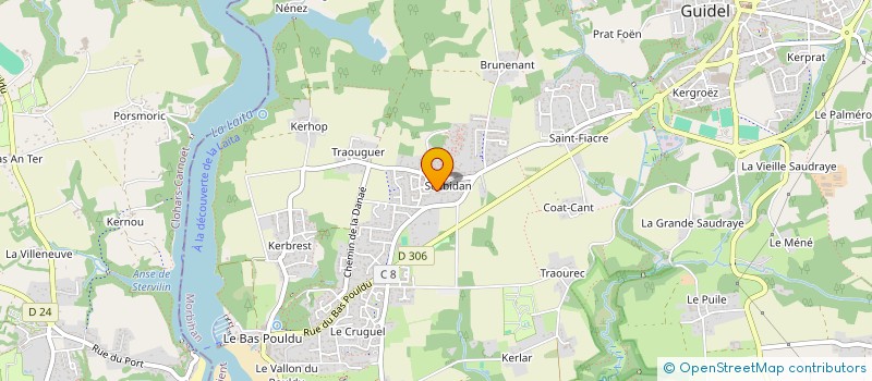 localisation de l'entreprise PRO'LOC  GUIDEL