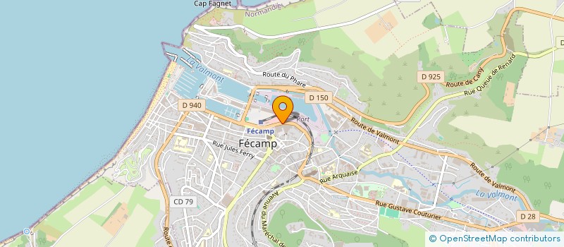 localisation de l'entreprise PRO LOCATIONS  FECAMP