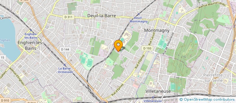 localisation de l'entreprise PRO LOGIS à ANDILLY