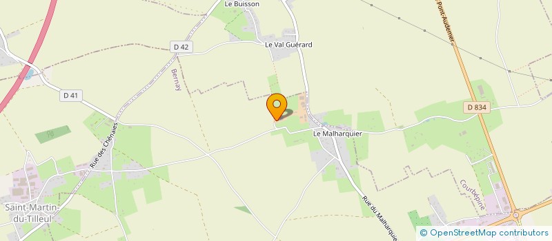 localisation de l'entreprise PRO LOGS à BERNAY