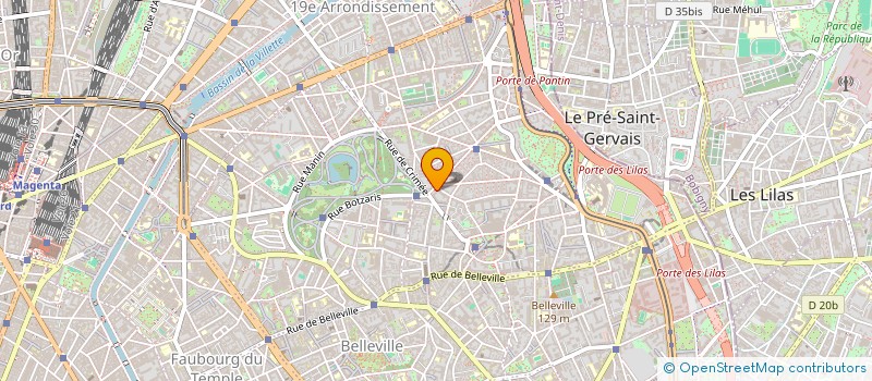 localisation de l'entreprise PRO.M à PARIS