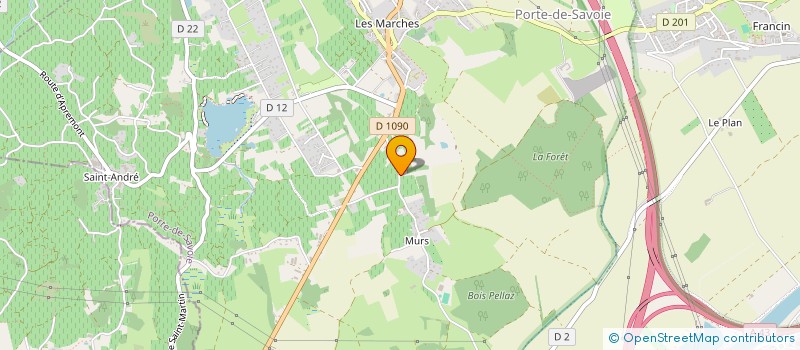 localisation de l'entreprise PRO M&MG à PORTE-DE-SAVOIE