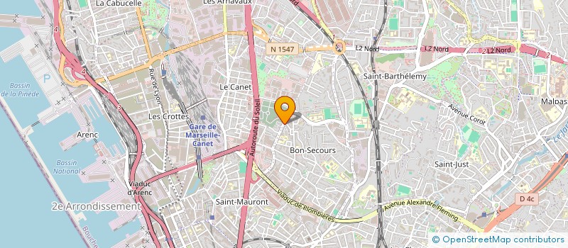 localisation de l'entreprise PRO MA COM PROMOTION MARKETING COMMUNICA à MARSEILLE