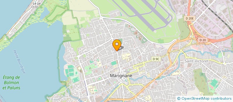 localisation de l'entreprise PRO-MACONNERIE 13 à MARIGNANE