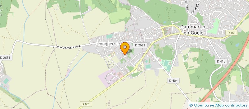 localisation de l'entreprise PRO MAINTENANCE à MOUSSY-LE-NEUF