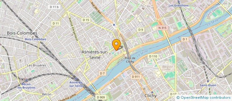 localisation de l'entreprise PRO MARKET SERVICES à ASNIERES-SUR-SEINE