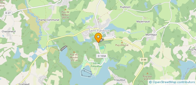 localisation de l'entreprise PRO.MAT HUILE DE COUDE MULTI-SERVICES  CHAMBORET