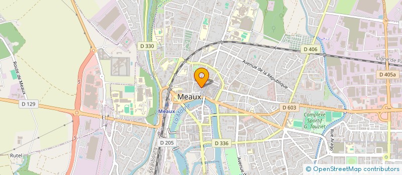 localisation de l'entreprise PRO MAX à MEAUX