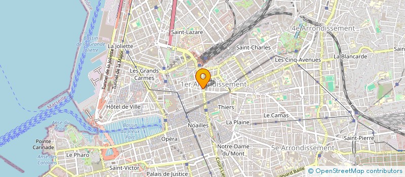 localisation de l'entreprise PRO MAX SERVICES à MARSEILLE