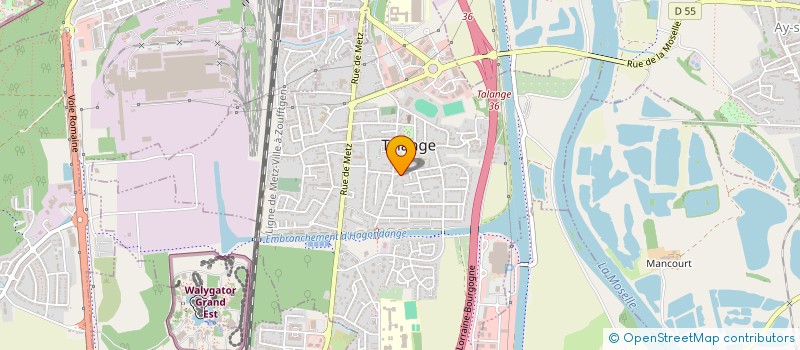 localisation de l'entreprise PRO MC  TALANGE