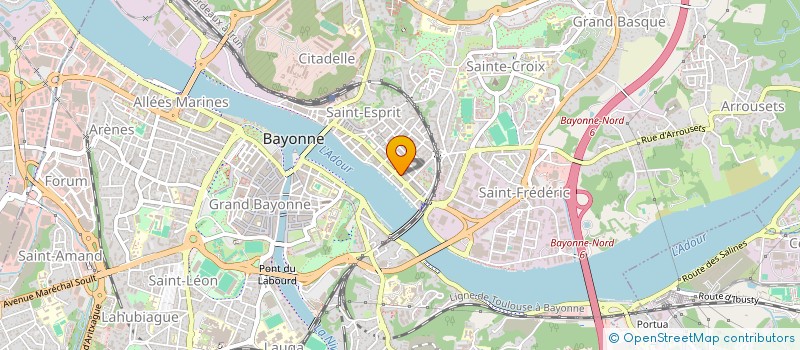 localisation de l'entreprise PRO.ME.CO à BAYONNE