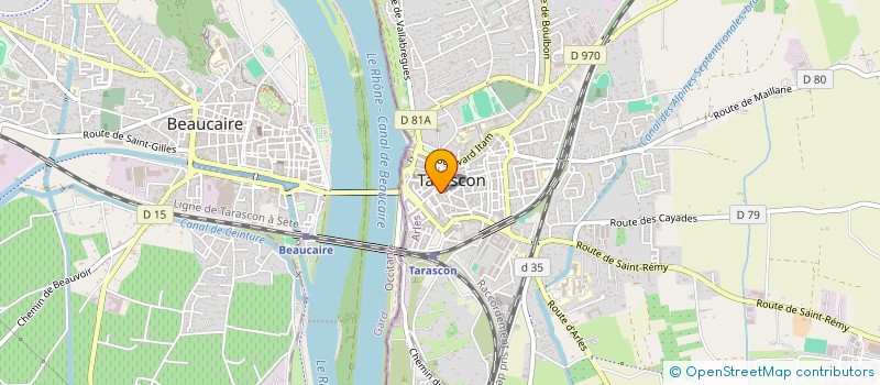 localisation de l'entreprise PRO MEDIATION  TARASCON