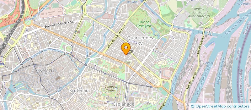 localisation de l'entreprise PRO MEDICO EUROPE SARL à STRASBOURG