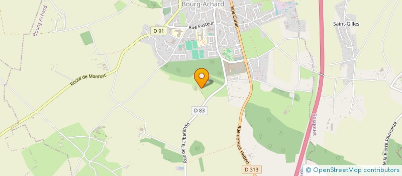 localisation de l'entreprise PRO MENUISERIE CONSEIL  BOURG-ACHARD