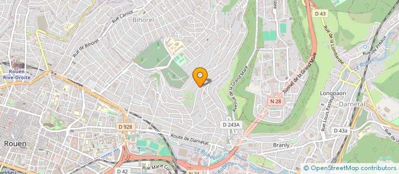 localisation de l'entreprise PRO MESS  ROUEN