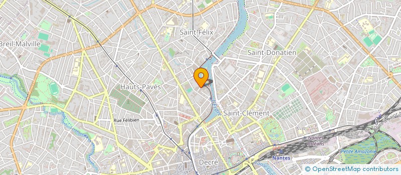 localisation de l'entreprise PRO MESS à NANTES