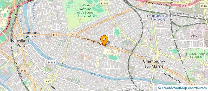 localisation de l'entreprise PRO MINI DIFFUSION à CHAMPIGNY-SUR-MARNE