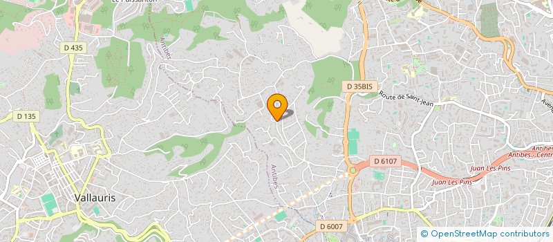 localisation de l'entreprise PRO MOBILITE SERVICES à ANTIBES