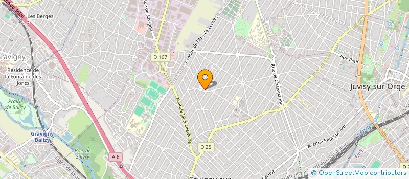 localisation de l'entreprise PRO MONTAGE à SAVIGNY-SUR-ORGE