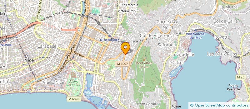 localisation de l'entreprise PRO MOTO SARL à NICE