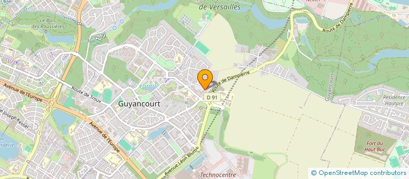 localisation de l'entreprise PRO MOVE VOIR  GUYANCOURT