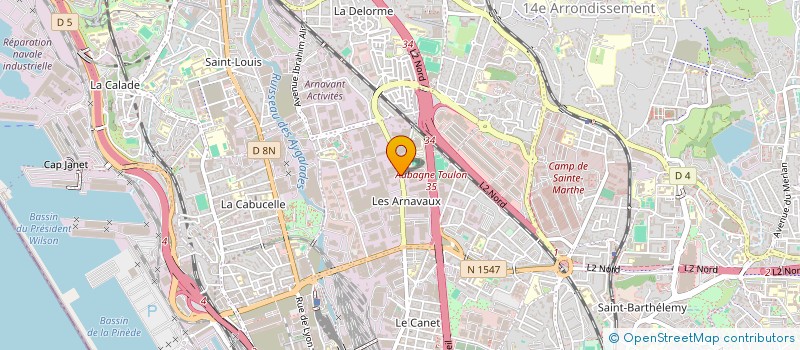 localisation de l'entreprise PRO MR à MARSEILLE