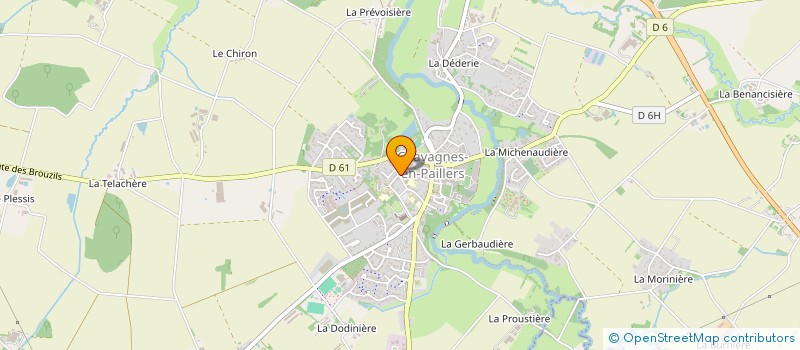 localisation de l'entreprise PRO MUSICA DE CHAVAGNES EN PAILLERS  CHAVAGNES-EN-PAILLERS