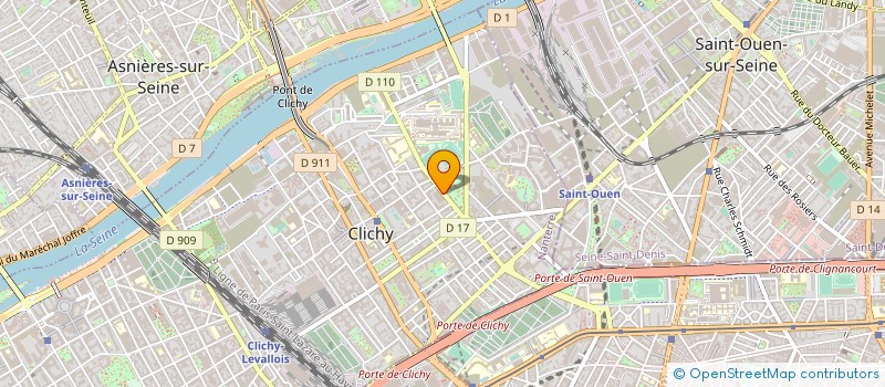 localisation de l'entreprise PRO-NAT à CLICHY