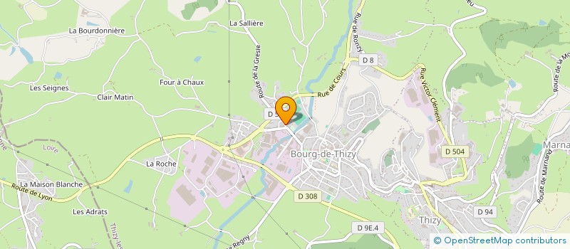 localisation de l'entreprise PRO NET  MONTAGNY