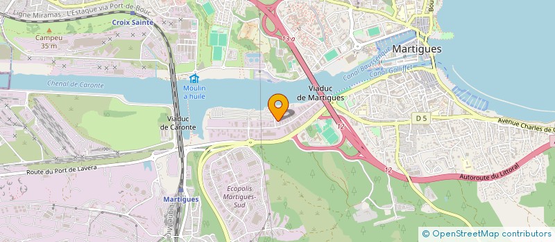 localisation de l'entreprise PRO NET SERVICE DE NETTOYAGE  MARTIGUES