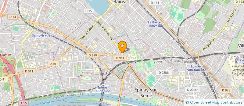 localisation de l'entreprise PRO NETTOYAGE IDF à SAINT-DENIS