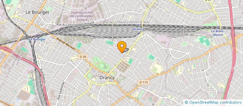 localisation de l'entreprise PRO NETTOYAGE L à DRANCY