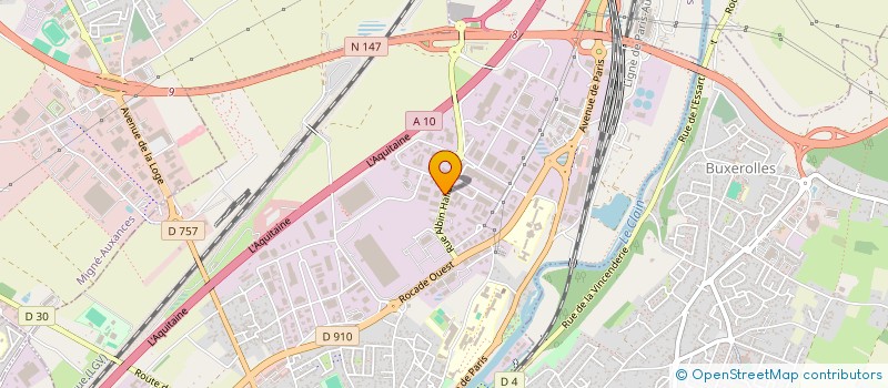 localisation de l'entreprise PRO NEWS ENERGIES  POITIERS