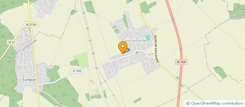 localisation de l'entreprise PRO NEXT IMMOBILIER  GUICHAINVILLE