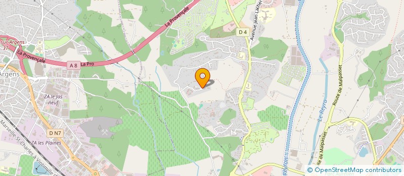 localisation de l'entreprise PRO NORME HABITAT à FREJUS