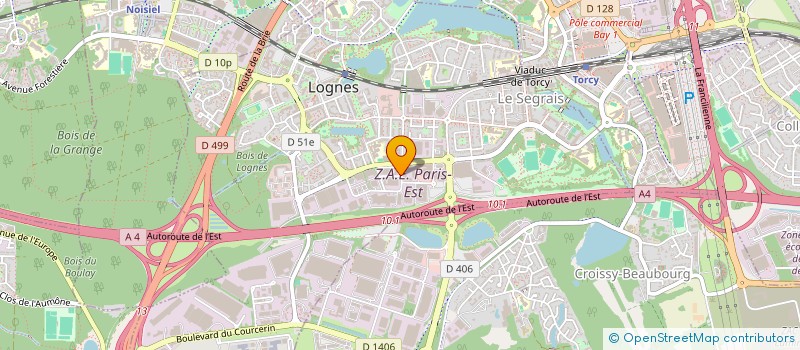localisation de l'entreprise PRO NUANCES à LOGNES