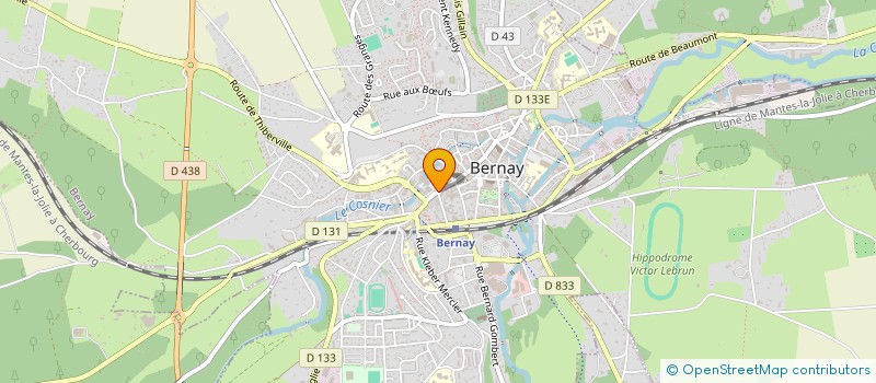 localisation de l'entreprise PRO ON CONSULTING  BERNAY