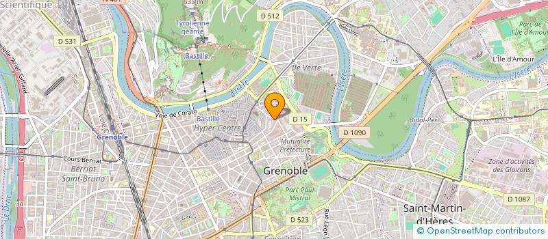 localisation de l'entreprise PRO PCNP  GRENOBLE