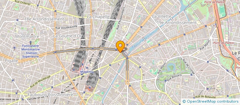 localisation de l'entreprise PRO PEAUX à PARIS