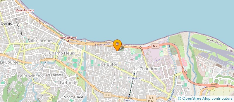 localisation de l'entreprise PRO PECHE OCEAN INDIEN à SAINT-DENIS